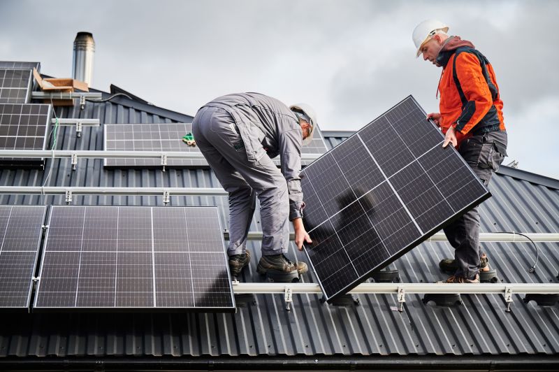 Sunlight Harvesting on Residential Roof