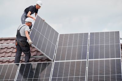Residential Solar Panel Experts at Work